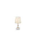 Table lamp QUEEN TL1 SMALL, E27, gold