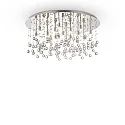 Ceiling luminaire MOONLIGHT PL15, 15 flames, G9, 40W, chrome