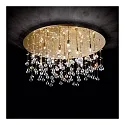 Ceiling luminaire MOONLIGHT PL15, 15 flames, G9, 40W, gold