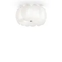 Ceiling luminaire OVALINO PL5, 5 flames, E27, white