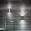 Ideal Lux Wall luminaire HOT AP2, 2 flames, GU10, 28W, chrome