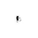 Ideal Lux Wall luminaire HOT AP2, 2 flames, GU10, 28W, white