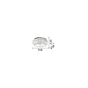 Ceiling luminaire PASHA PL10, 10 flames, E14