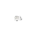 Ideal Lux ceiling luminaire PASHA PL6 6 flames E14 IP20, chrome 