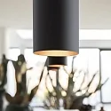 Pendant luminaire LOOK, IP20, Ø 6cm, incl. GU10 MR16 28W 3000K, copper