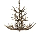 Chandelier CHALET SP12, 12 flames, E14, beige