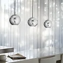 Pendant luminaire MR JACK SP1 BIG, GU10, 40W, chromee