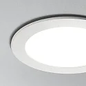 LED recessed area light GROOVE ROUND, IP20, Ø 16.8cm, 20W 3000K 1550lm 110°, white