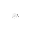 Ceiling luminaire COMPO, 10 flames, Ø 73.5cm, E27, smoked glass / chrome