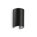 Outdoor LED wall luminaire APOLLO, IP44, Up/Down, 6W 4000K 400lm, matt black