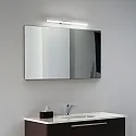 LED mirror luminaire RIFLESSO, IP44, width 42cm, 10W 3000K 900lm, white