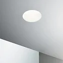 Ideal Lux Recessed luminaire SAMBA ROUND, IP20, GU10, paintable plaster, opening Ø 6cm