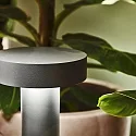 Ideal Lux Outdoor floor luminaire TESLA SMALL, IP44, height 60cm, 4x G9 max. 15W, anthracite