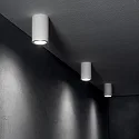 Ideal Lux Downlight TOWER ROUND, IP20, Ø 7cm / H 11cm, GU10 max. 35W, plaster