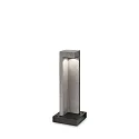Outdoor LED floor luminaire TITANO SMALL, height 49cm, resin, granite grey, 9W 4000K 450lm