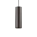 Pendant luminaire LOOK, IP20, Ø 12cm, incl. GU10 QPAR111 50W 3000K, black