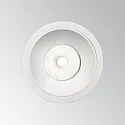 Ideal Lux Recessed LED luminaire GAME ROUND, IP20, 11W 3000K 850lm 36°, white / white reflector