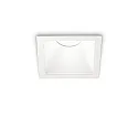 Recessed LED luminaire GAME SQUARE, IP20, 11W 3000K 850lm 36°, white / white reflector