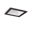 Recessed LED luminaire GAME SQUARE, IP20, 11W 3000K 850lm 36°, black / white reflector
