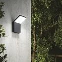 Outdoor LED wall luminaire STYLE, IP54, 9W 4000K 680lm, anthracite