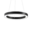 LED pendant luminaire ORACLE ROUND, Ø 70cm, 43W 3000K 2800lm, black