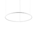 LED pendant luminaire ORACLE SLIM, Ø 90cm, 48W 3000K 3000lm, white