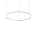 LED pendant luminaire ORACLE SLIM, Ø 70.5cm, 35W 3000K 2100lm, white