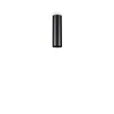 Ceiling luminaire LOOK, IP20, height 20cm / Ø 6.5cm, incl. GU10 7W 3000K, black