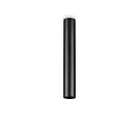 Ceiling luminaire LOOK, IP20, height 40cm / Ø 6.5cm, incl. GU10 7W 3000K, black