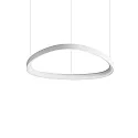 pendant luminaire GEMINI 610 round, adjustable IP20, white