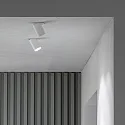 Recessed LED spot NOVA, IP20, 12W 3000K 1000lm 38°, adjustable, white