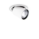 Recessed LED spot NOVA, IP20, 30W 3000K 3150lm 38°, adjustable, white