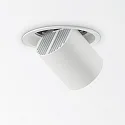 Recessed LED spot NOVA, IP20, 30W 3000K 3150lm 38°, adjustable, black