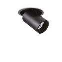 Recessed LED spot NOVA, IP20, 12W 3000K 1000lm 38°, adjustable, black