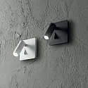 Ideal Lux LED wall spot LITE for recessed socket installation, 3W 3000K 130lm, with switch, pivotable, white