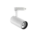 Ideal Lux LED 3-phase Track spot FOX BIG, 25W 3000K 2500lm 35°, white