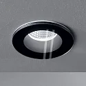 Ideal Lux ceiling recessed luminaire ROOM-65 round IP65, black