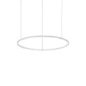 pendant luminaire HULAHOOP 610 round, adjustable IP20, white