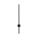 Ideal Lux wall luminaire ESSENCE 70 IP20, black
