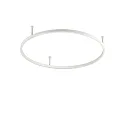 LED ceiling luminaire ORACLE SLIM, Ø 70cm, 35W 3000K 3050lm, white / opal