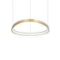pendant luminaire GEMINI 610 round, adjustable IP20, brass