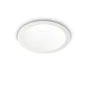 ceiling recessed luminaire GAME TRIM ROUND 120MM round, UGR < 19, switchable IP40/IP20, white matt 