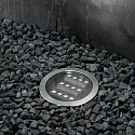 Ideal Lux floor recessed luminaire TAURUS PT D21 ACCENT ROUND 3-fold, swivelling, walkable, switchable IP67, steel 