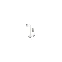 Ideal Lux floor lamp AXEL with switch, adjustable E27 IP20, black