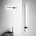 Ideal Lux wall luminaire ESSENCE 124 IP20, black
