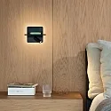 Ideal Lux wall luminaire PIANO AP LED LED IP20, black