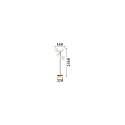 Ideal Lux floor lamp EQUINOXE PT4 4 flames G4 IP20, chrome