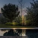 Ideal Lux path light JEDI PT LED 160.5CM square, switchable, with ground spike IP65, black matt 