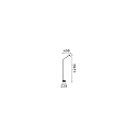 Ideal Lux floor lamp EASY IP20, brushed brass 