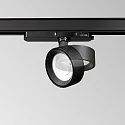 Ideal Lux 3-phase spot POV TRACK LED round, with adapter LED IP20, black